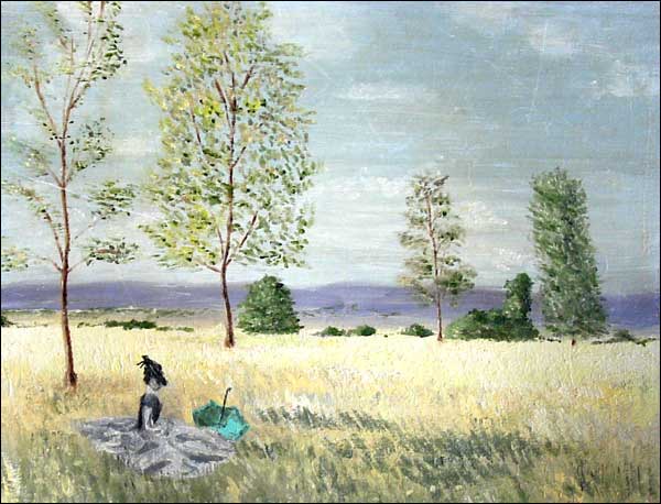 Girl in field